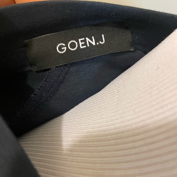 Beautiful Goen J ruffle design short sleeve shirt - Picture 11 of 11